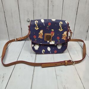 Disney Beauty and the Beast Crossbody Bag Purse Purse by Dooney & Bourke Navy